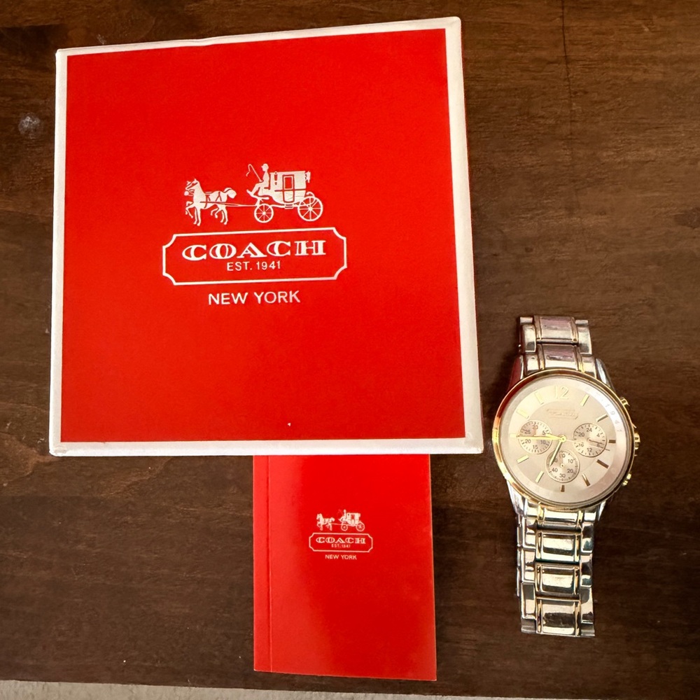 Coach watch